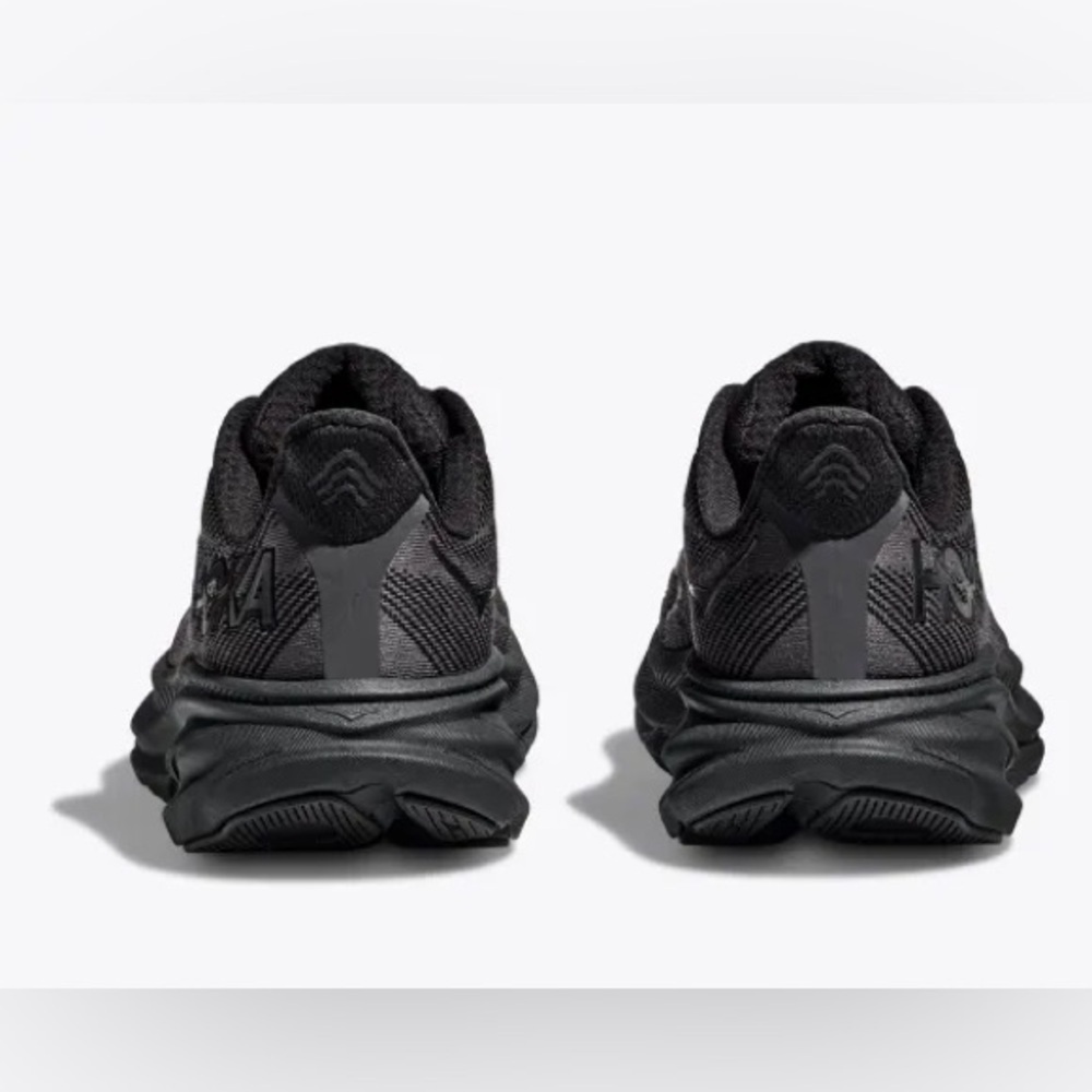Hoka Clifton 9 Women's Running Shoes Black Size 8B Lightweight Sneakers - Picture 5 of 12